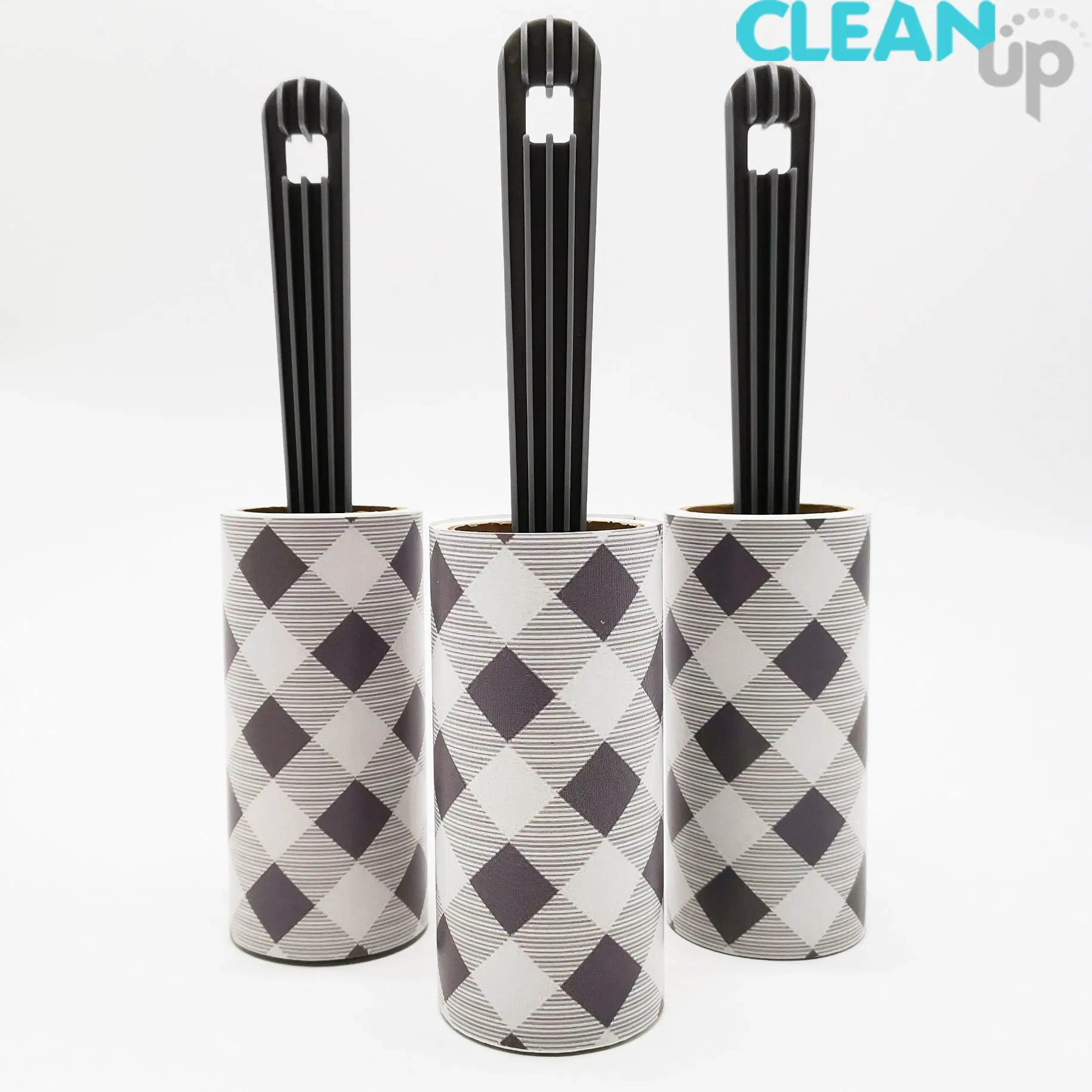Household Diamond Shape Dust Remover Paper Sticky Lint Roller