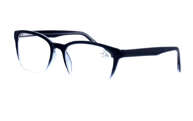 Vintage Red Gradient Frame Round Full Frame Eyeglasses Reading Glasses