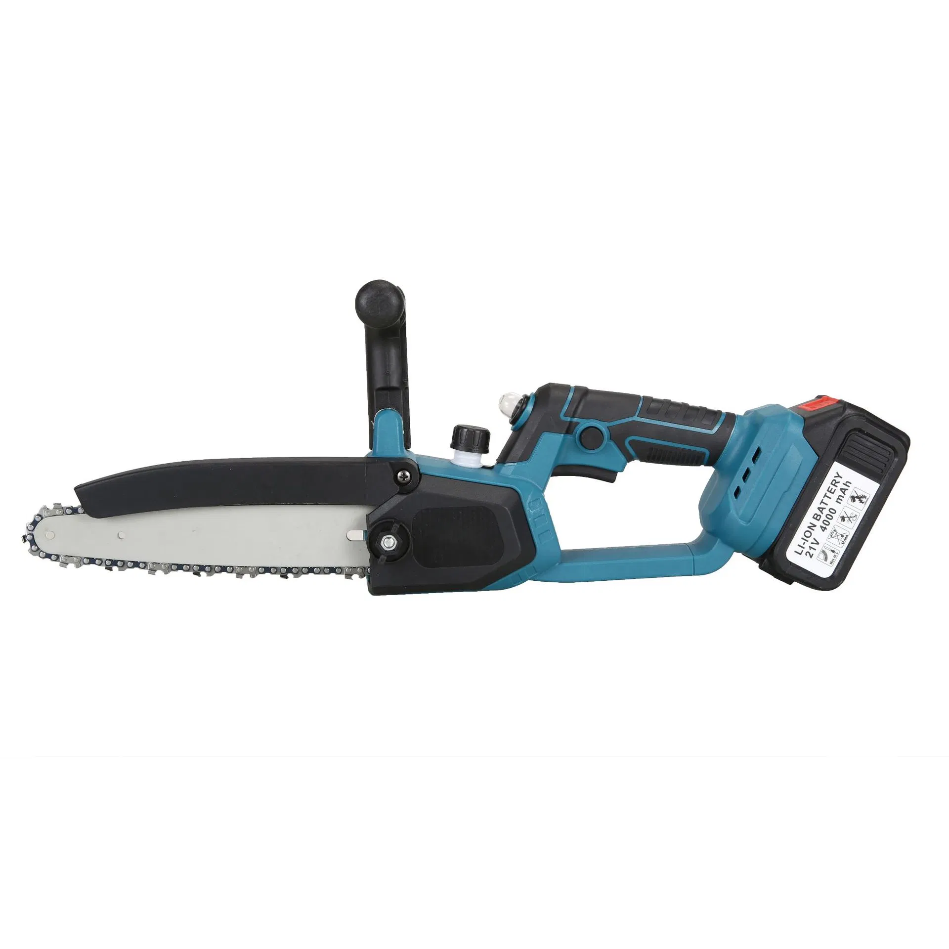 Powerful Cordless Brushless Chain Saw with Enhanced Battery Life
