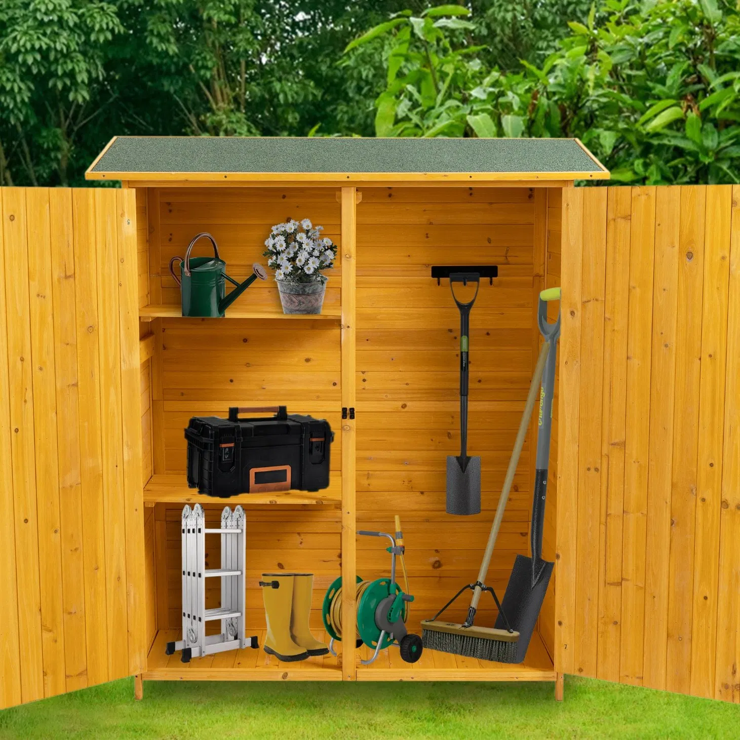 Hot Selling Home Balcony Garden Outdoor Storage Cabinet Locker Storage Cabinet