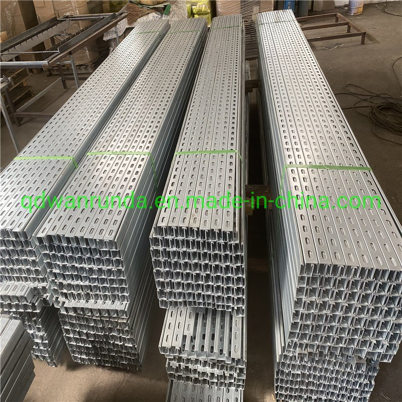 Durable 41X41X1.5mm Galvanized Steel Bracket for Solar Panels
