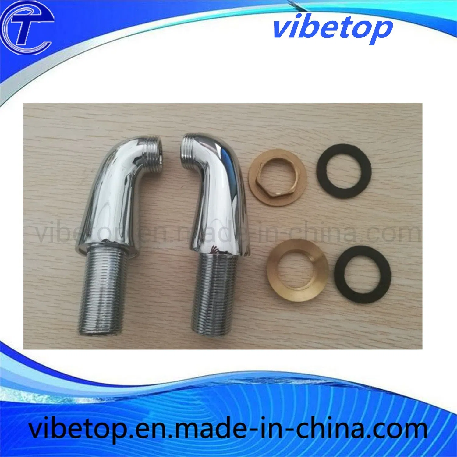 Brass Bathtub Mixer Faucet Eccentric Leg Faucet Fitting