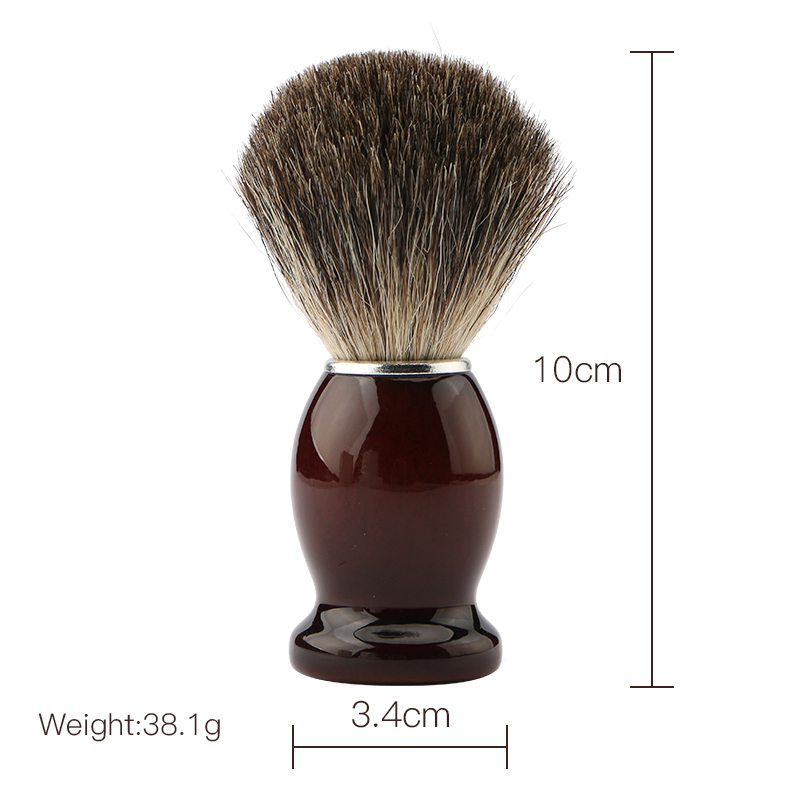 D812 Custom Packing Wooden Handle Badger Hair Classical Wet Shaving Shaving Brush for Gentleman Professional Salon Shaving Brush