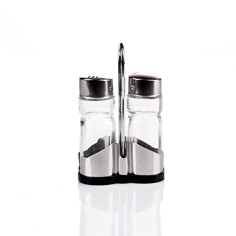 Wholesale Factory Glass Seasoning Jar Oil Bottle Set for Kitchen Storage