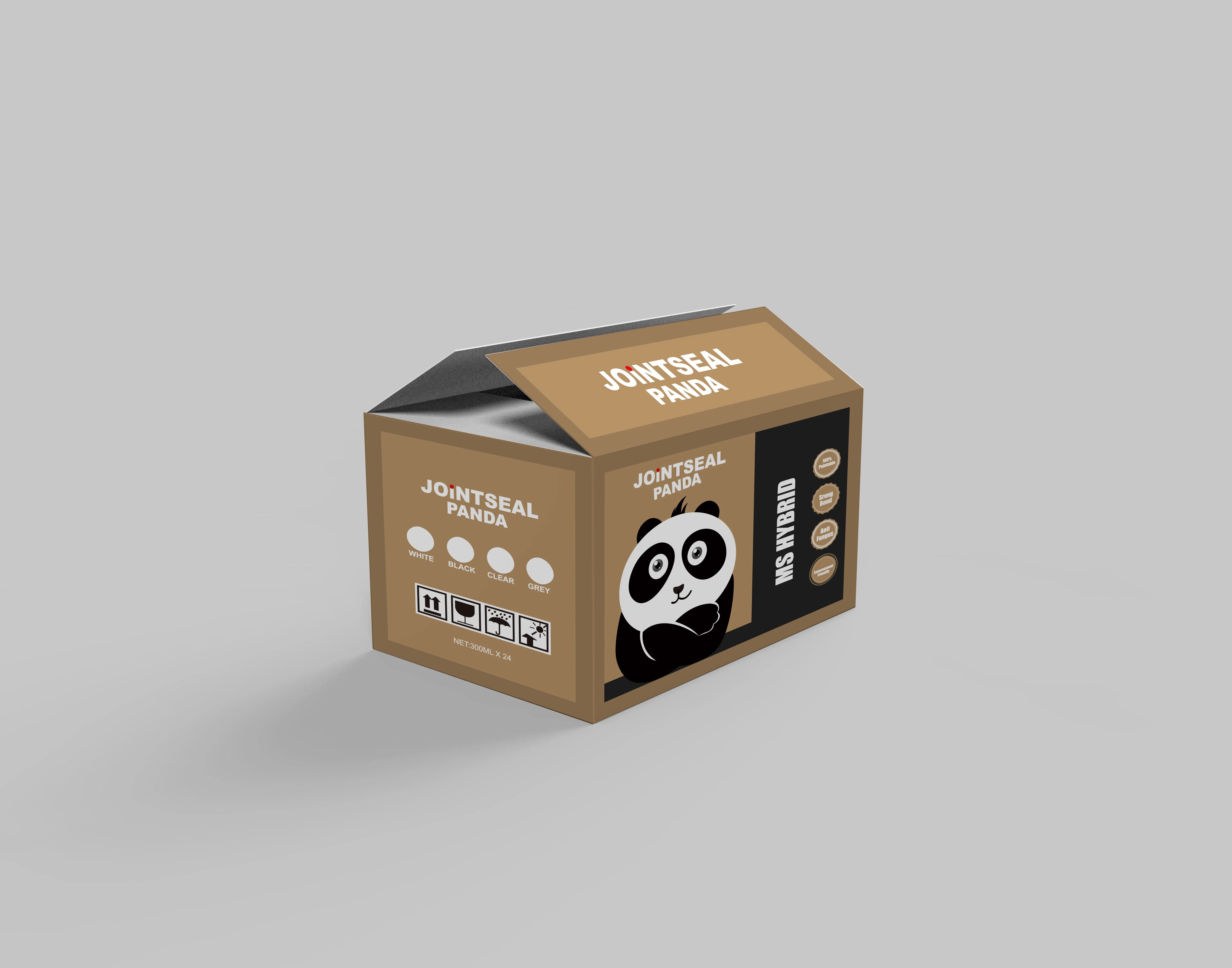 Heat Resistant Silicone Sealant Fast Curing Mastic Ms Sealant 300ml Waterproof Fast Cure