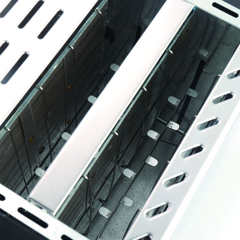High-Efficiency 4 Slice Toaster with Adjustable Browning Control