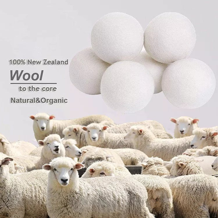 Factory Price Handmade 100% New Zealand Organic Wool Dryer Balls