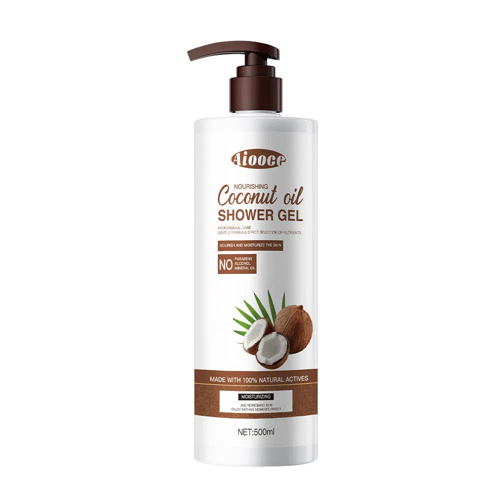 Aiooce Natural Coconut Moist Amino Acid Lasting Stay Fragrance Shower Gel