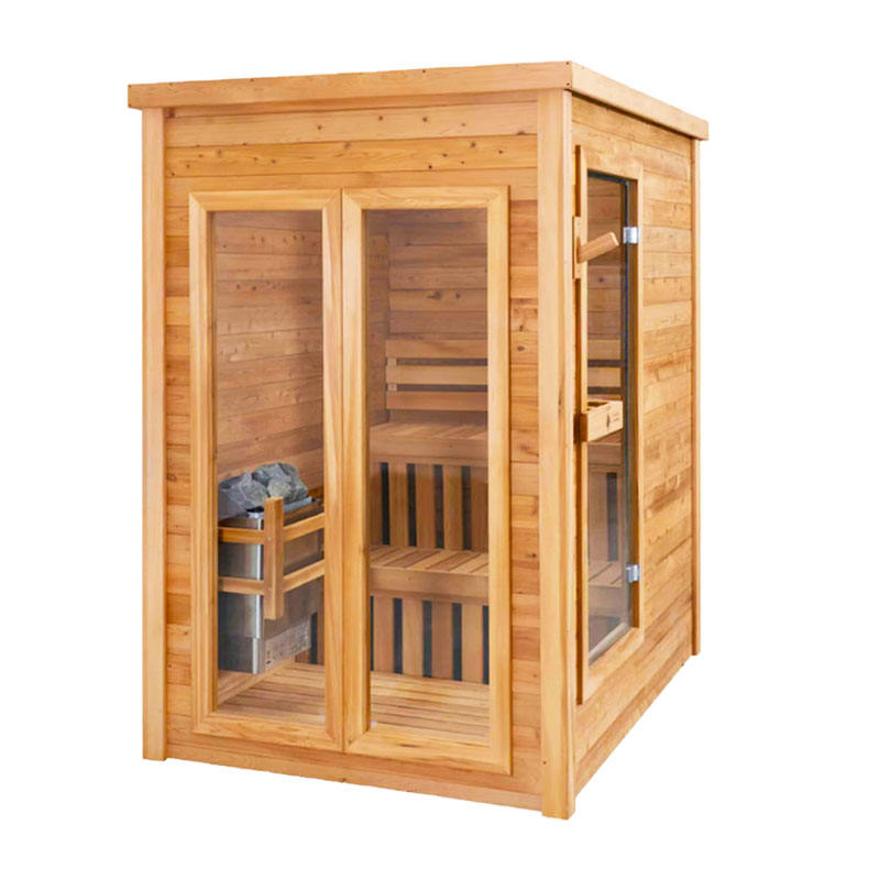 Традиционная сухая сауна на 4 человек, уличная