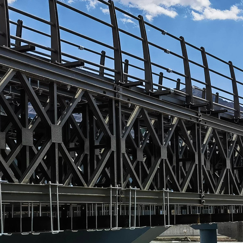 Durable Portable Steel Bailey Bridge for Quick Construction