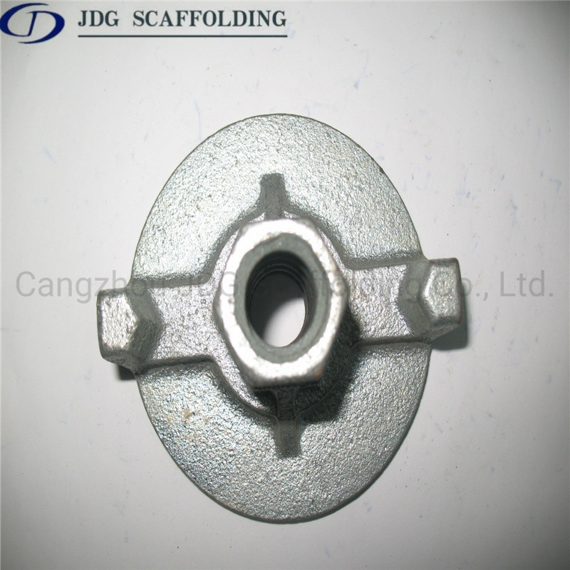 Casted Galvanized Zinc Anchor Nut Wing Nut for Formwork Tie Rod