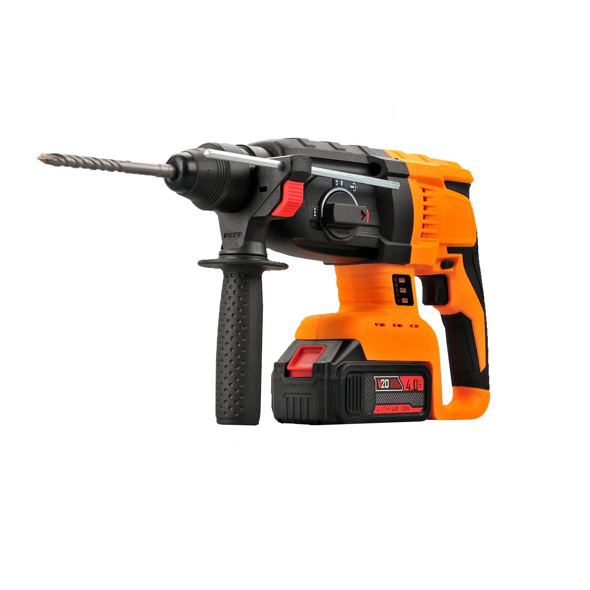 Cordless Rotary Hammer with 4.0ah Battery, Impact Drill, and Quickly Change System
