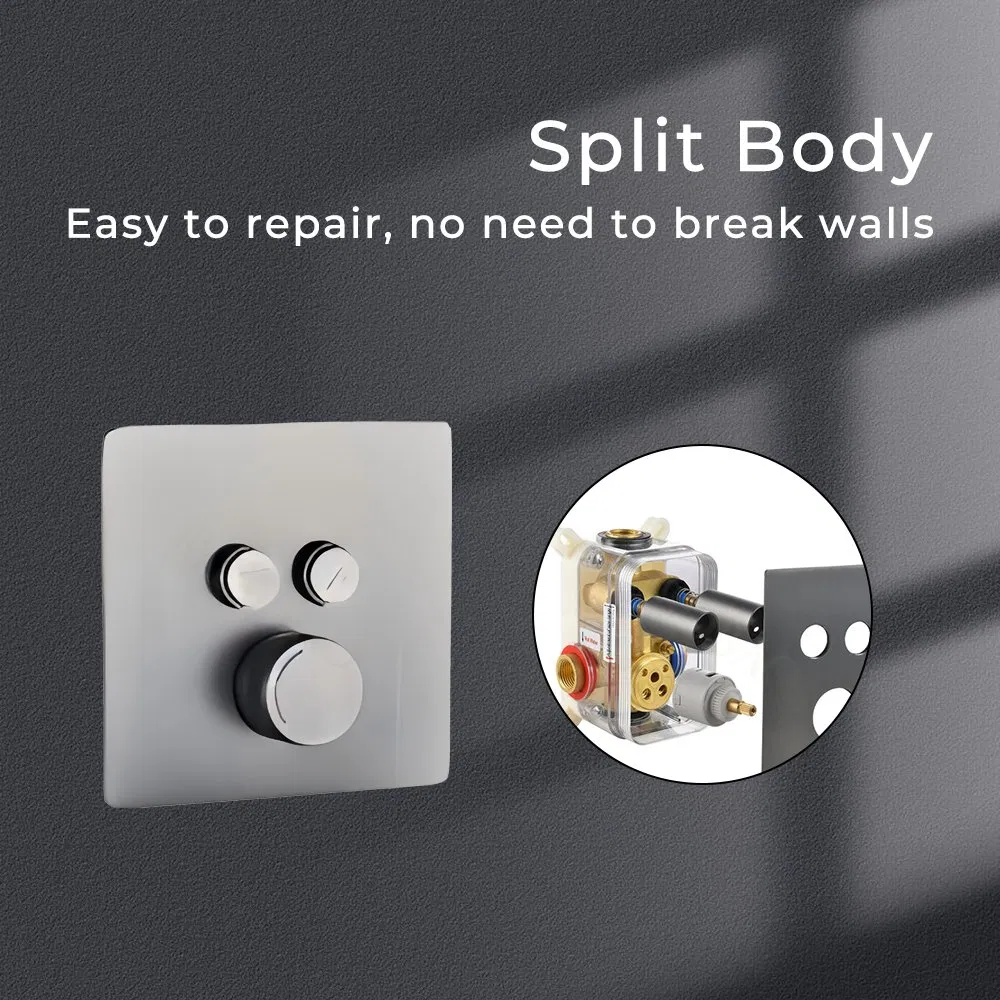 Термостатический смеситель для душа Luxurious Brass