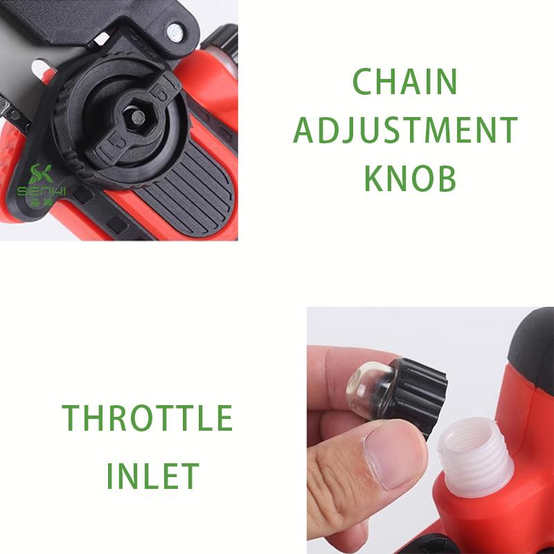 Customization 4-8'' Electric Chainsaw Brushless Cordless