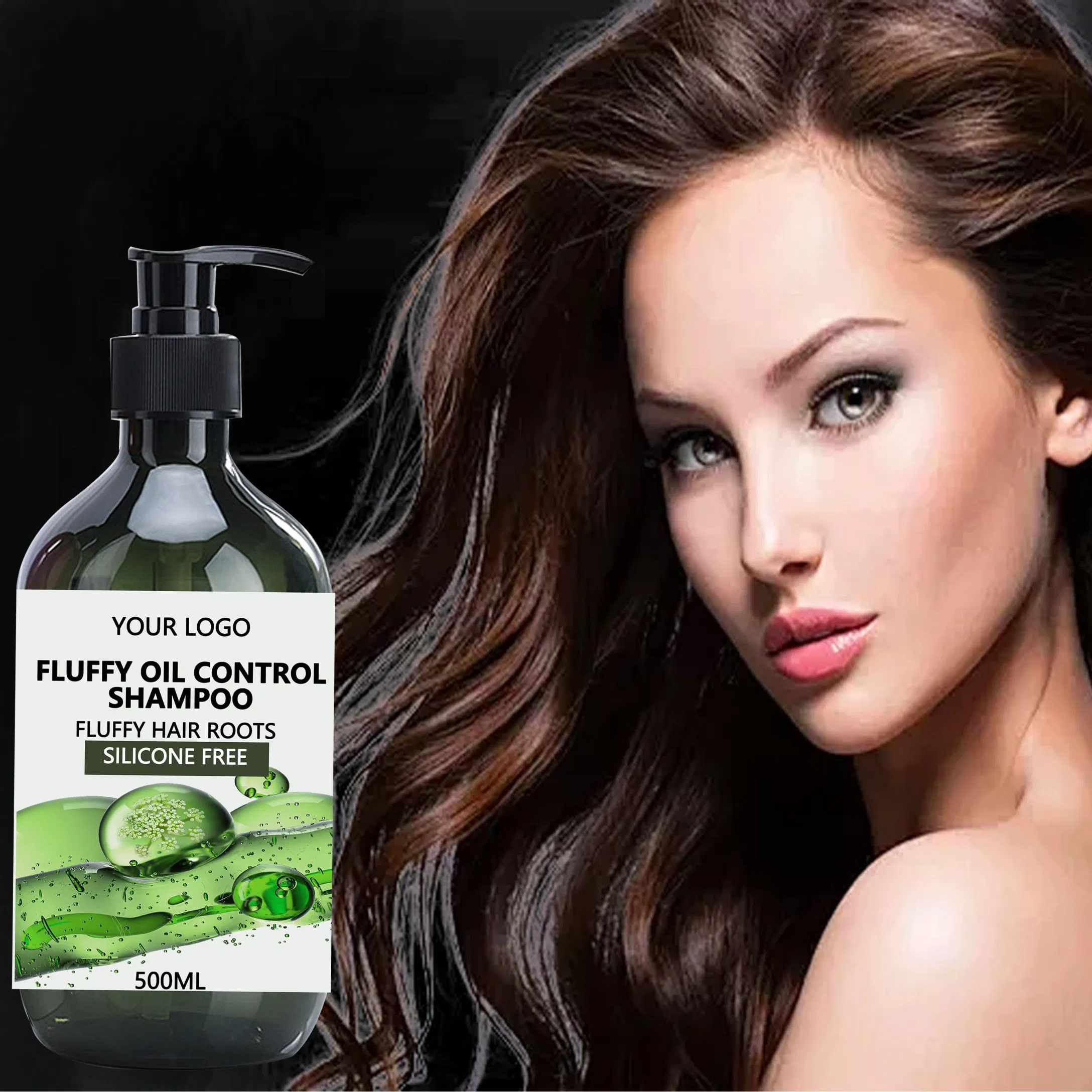 OEM ODM Wholesale Volumizing and Oil-Controlling Shampoo That Leaves Hair Roots Voluminous and Silicone-Free