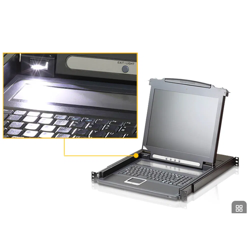 16-портовый KVM-коммутатор HDMI с PS/2 и USB