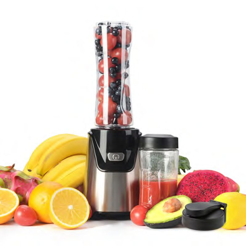 Electric USB Rechargeable Mini Smoothie Portable Silver Crest Blender Cup Fruit Juicer Mixer Blenders for Kitchen
