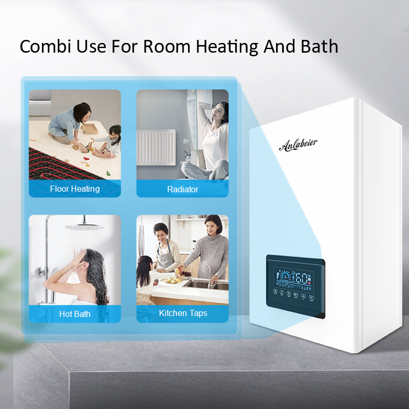 Home Heating and Domestic Hot Water 400V Electric Boiler for Central Heating