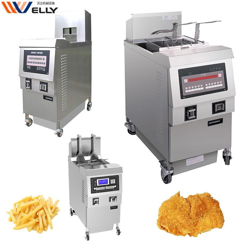 Commercial Chicken Gas Griddle with Deep Fryer Gas Type Fryers Machine for Restaurant