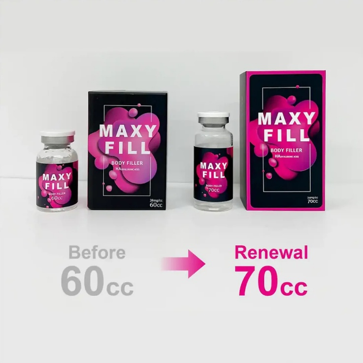 Bulk High-Quality Korea Dermal Filler Maxy Fill 70 Cc for Buttocks Breast