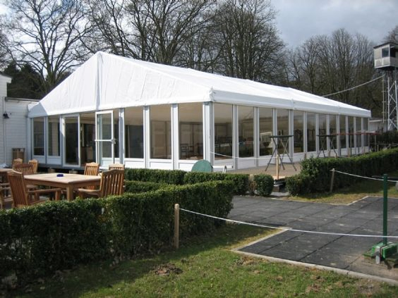 Marquee Aluminum Wedding Party Tent Clear PVC Roof Waterproof Frame Exhibition Tent