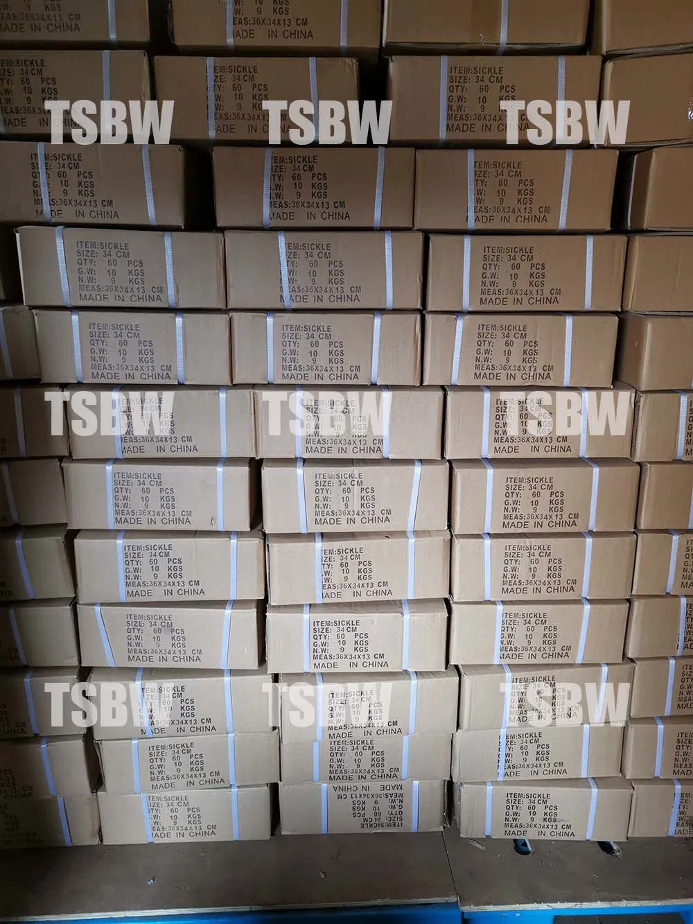 Long Wooden Handle Agricultural Hand Tools Farming Garden European Type Scythe Sickle