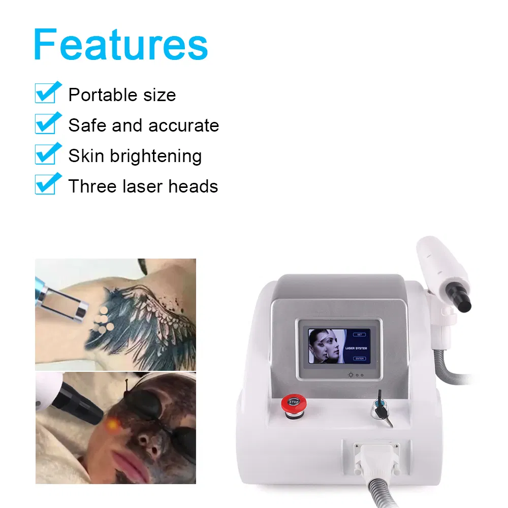 Portable Customized Dark Pigmentation Remove Permanent Eyebrow Makeup Machine Tattoo Removal