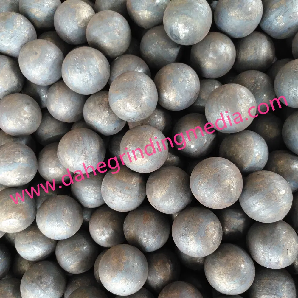 Кованые стальные мелющие шары высокой твердости для медных рудников