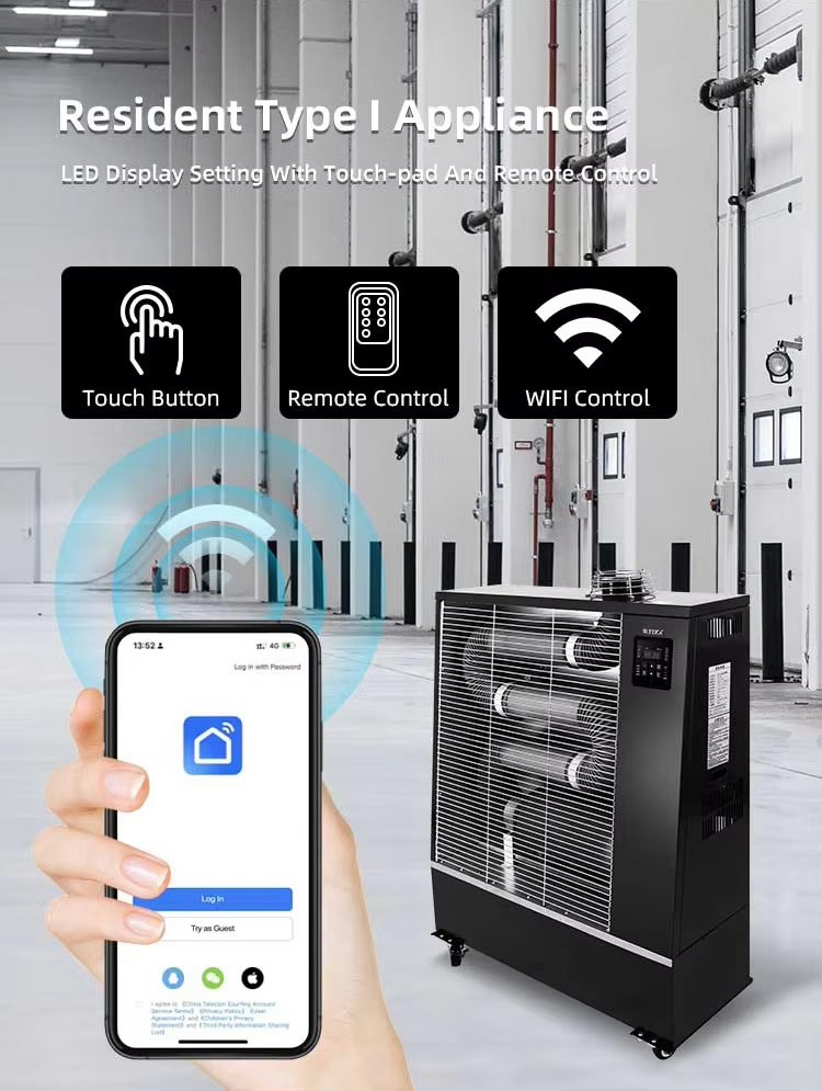Newest Indoor and Outdoor Diesel Kerosene Heater Industrial Heater with WiFi/CE