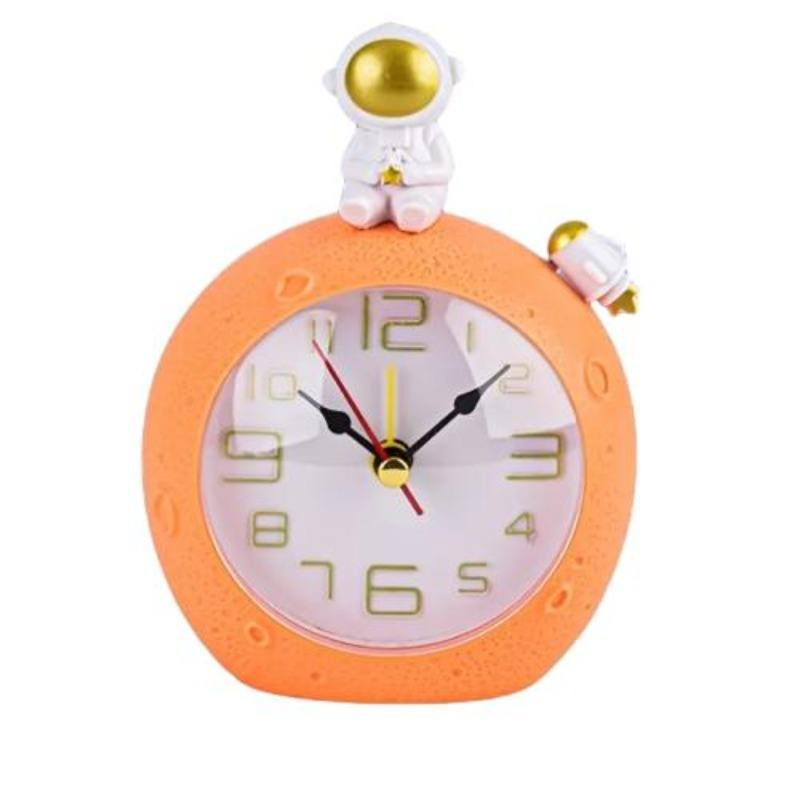 Wholesale 1PC Cartoon Astronaut Alarm Silent Desk Table Clocks Home Decor