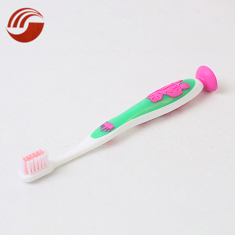 Free Sample OEM Logo Printed Flexible Soft Children/Child Toothbrush