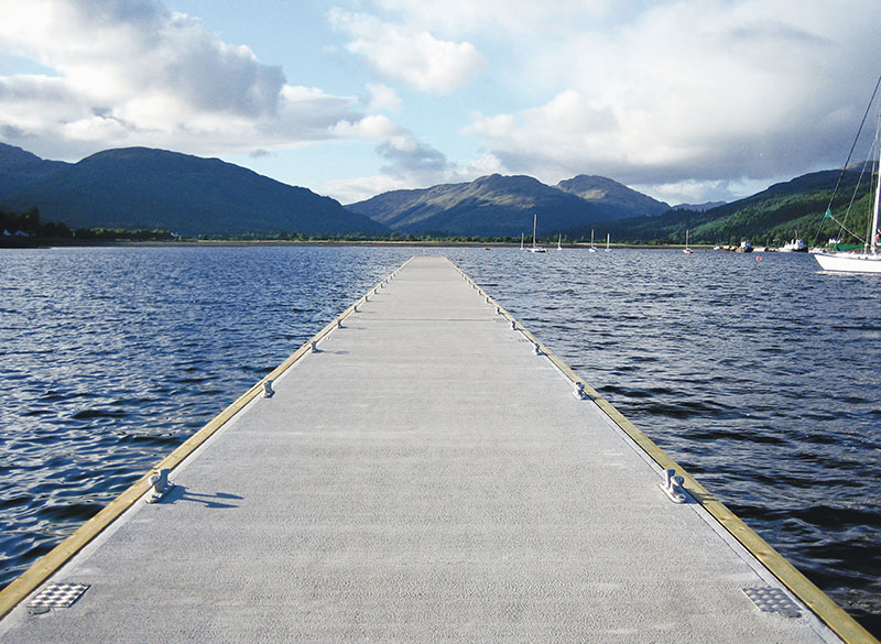 Rete Structure Dock Cement Dock Long Service Life Low Cost