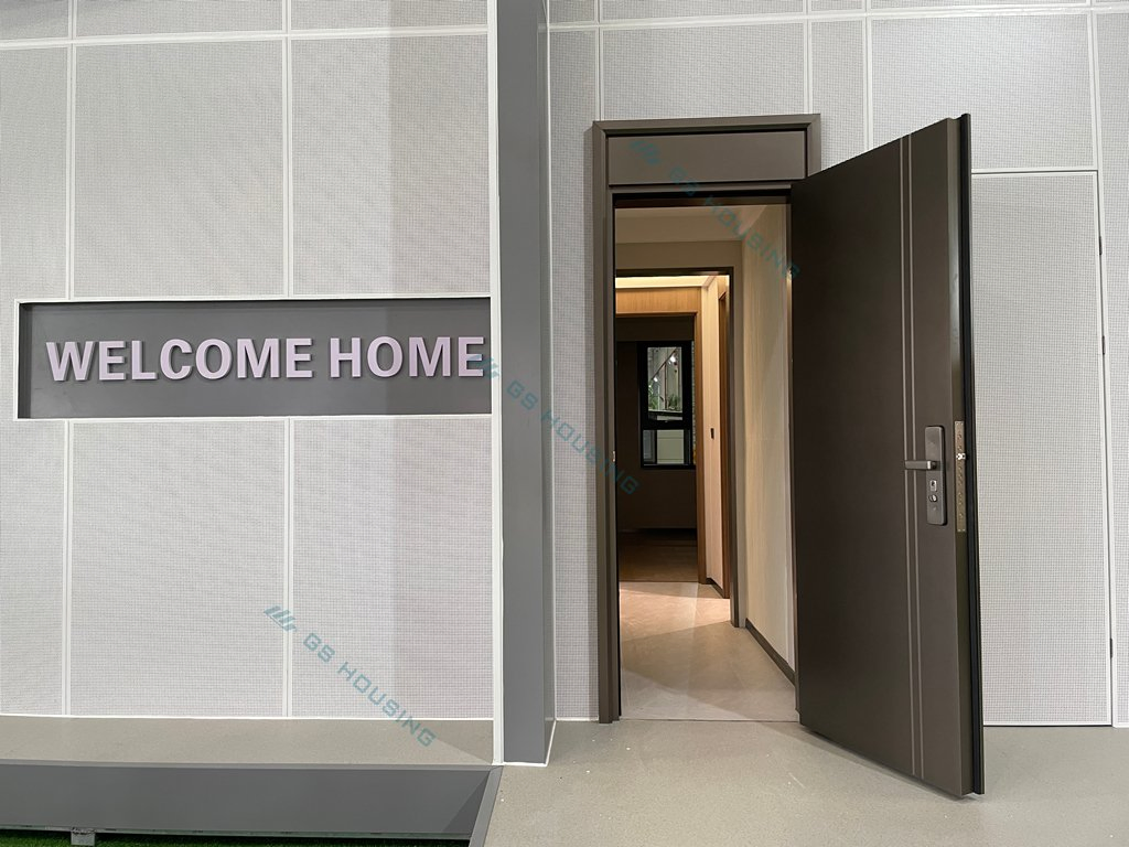 Steel Structure Detached Customized Prefabricated Villa Prefab Tiny House Modular