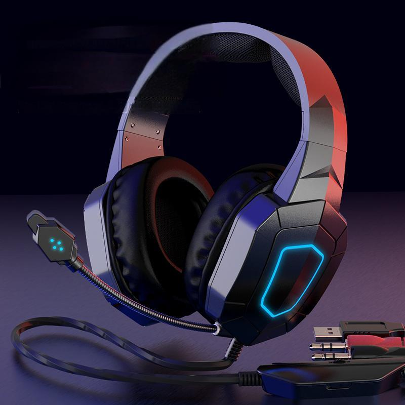 Игровые наушники с микрофоном для ПК, PS, Mac