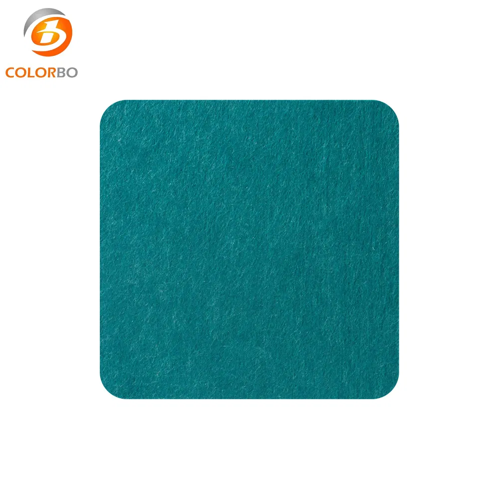 EN13501 B 0.75NRC Polyester Acoustic Panels With high density