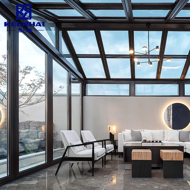 Modern DIY Prefab Aluminum Glass Sunroom
