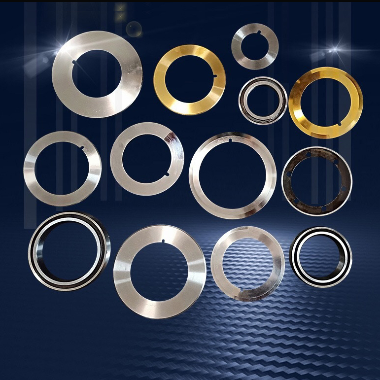 High Speed Industrial Round Disc Blades for Cutting Cloth Fabric Film