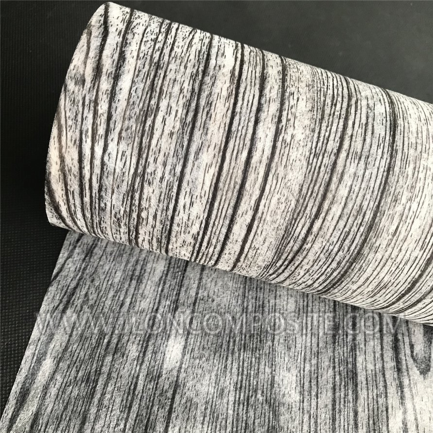 Eco-Friendly Wood Pattern Nonwoven Fabric for Hand Lay-up