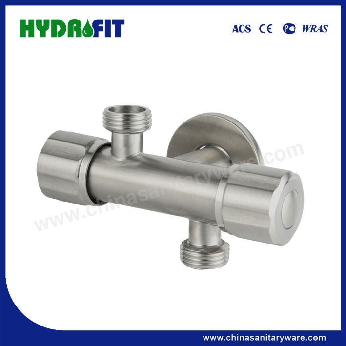 Factory Multi Functional Angle Valve Shattaf Sprayer Accessories 2 Way Valve (FT8706)