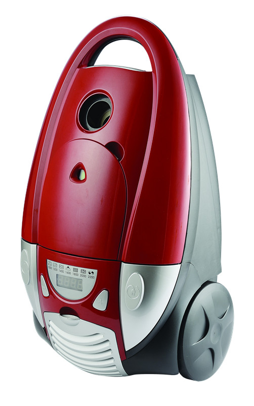 High-Efficiency Red LED Vacuum Cleaner for Home Use