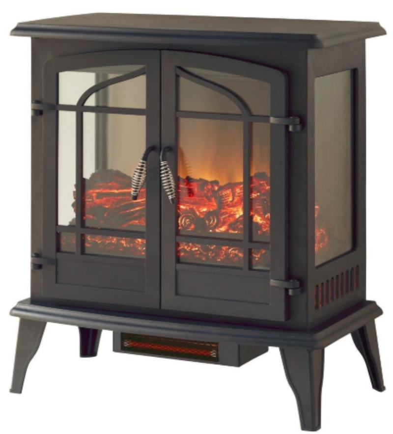 Декоративный электрический камин-обогреватель 25 дюймов