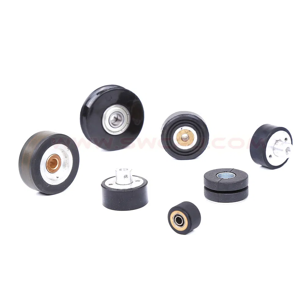 Custom Any Size, Color, Solid Small PVC Plastic Caster Wheels for Furniture Parts
