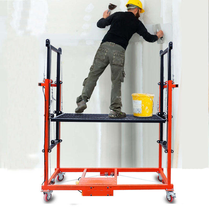 Formwork Scaffold Heavy Duty Props with U Head Jacks 2-12m Electric Lifting Scaffolding