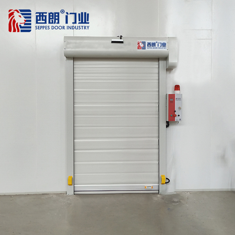 Rolling Cold Storage Room Fast Door for Chiller and Freezer Warehousing
