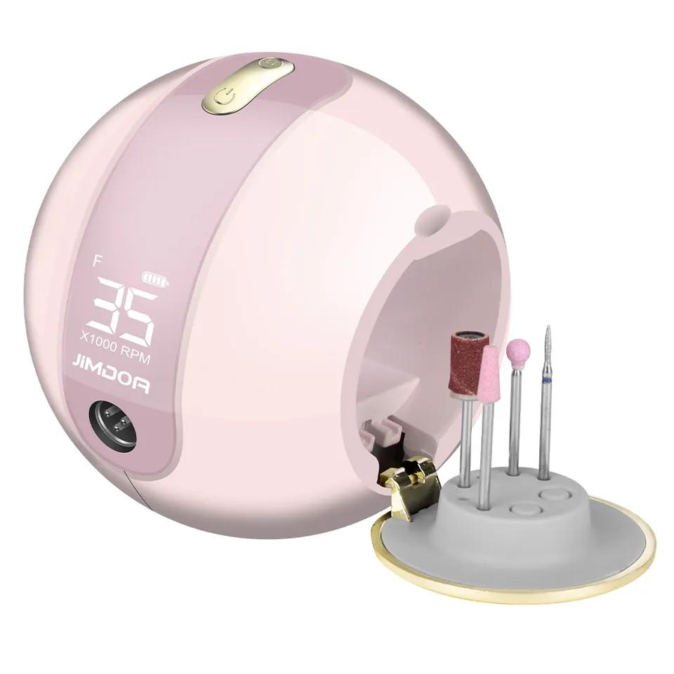 Portable 35000rpm Electric Nail File Machine with Storage Container