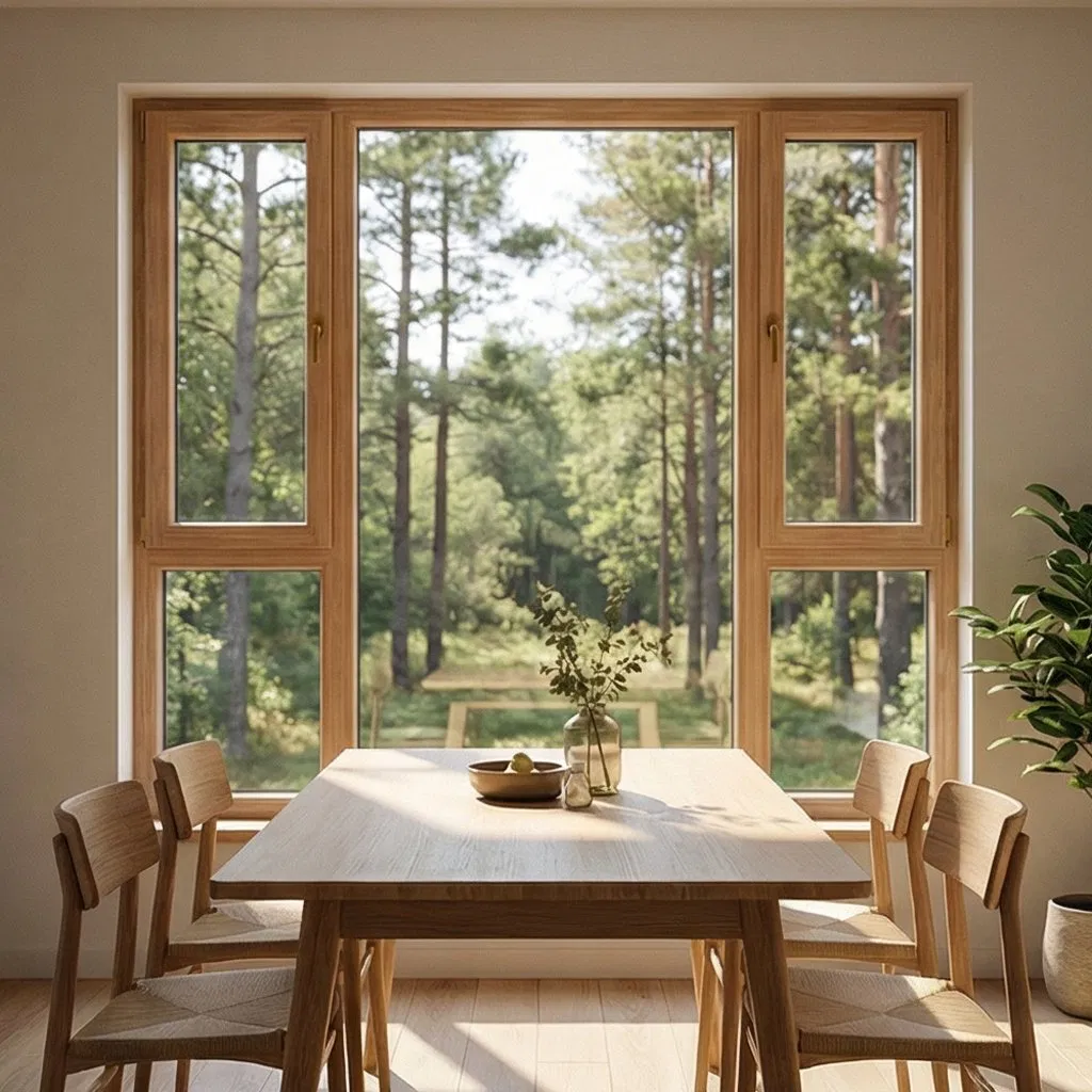 Historic Replication Aluminum Clad Wood Double-Hung Windows with Authentic Divided Lites