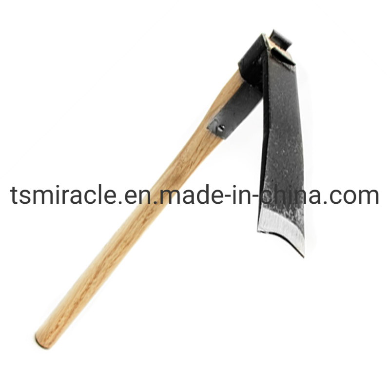 Strip Hoe Weeding Barren Hills Outdoor Tools All-Steel Long Hoe Farm Tools Digging Bamboo Shoots Household Loose Soil Hoe