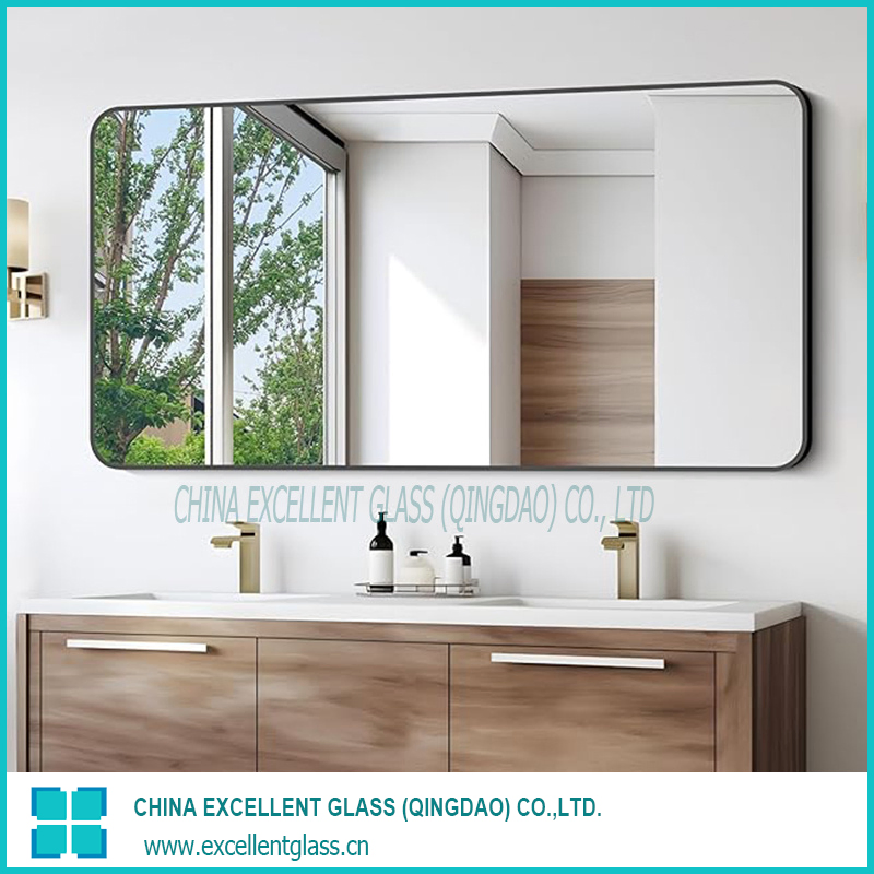Tempered Mirror/Laminated Mirror/Vinyl Backed Mirror/Cooper Free Silver Mirror/ Bathroom Mirror/Bedroom Mirror/Living Room Mirror/Safety Mirror