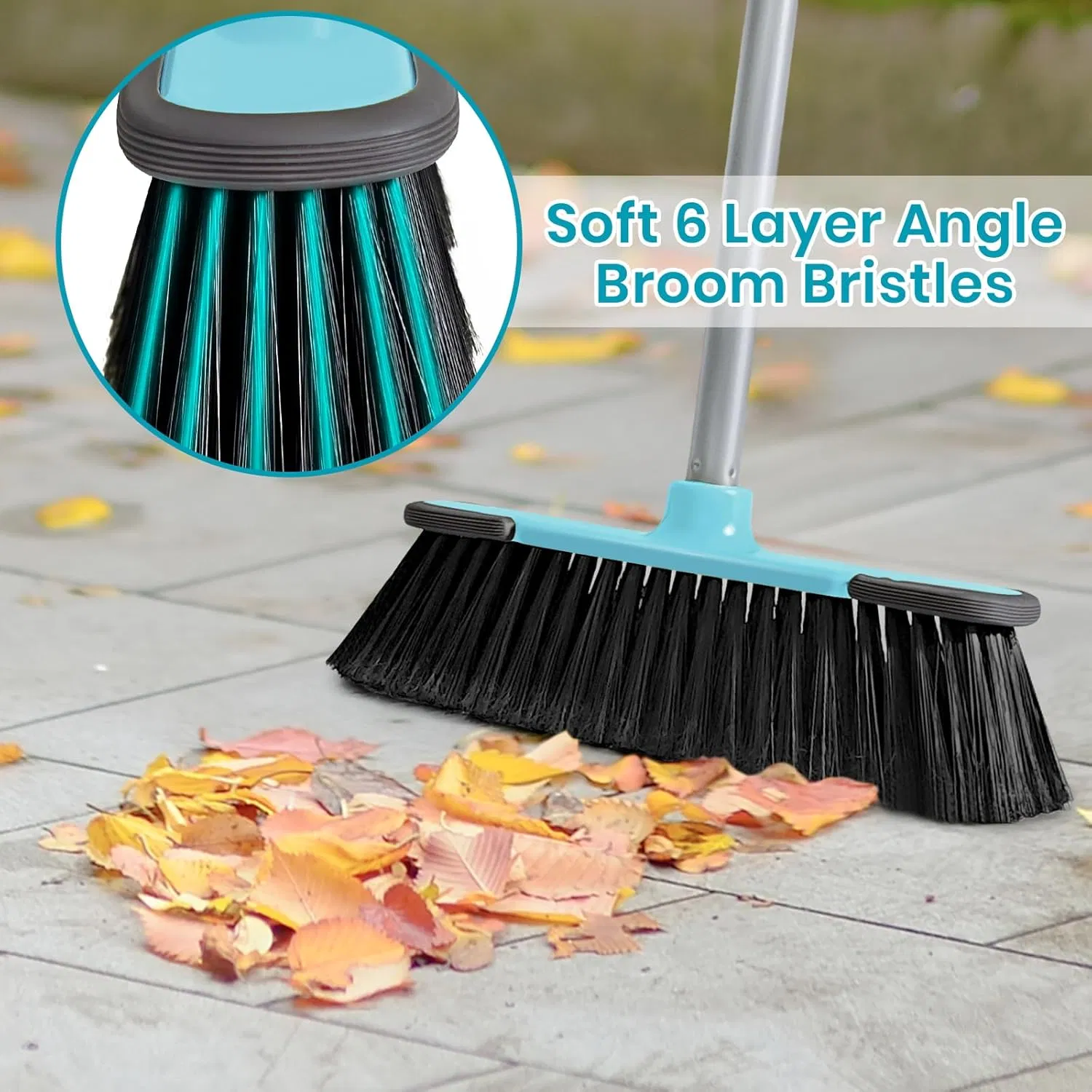 Guaranteed Quality New Low Price Colorful Plastic Sweeping Broom Household Soft Plastic Broom Head