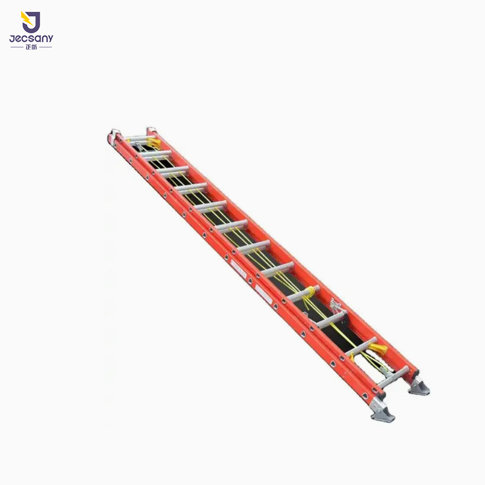 28 FT Electric Insulated Fiberglass Extension Telescopic Ladder